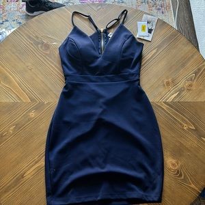 Honey and Rosie blue mini dress